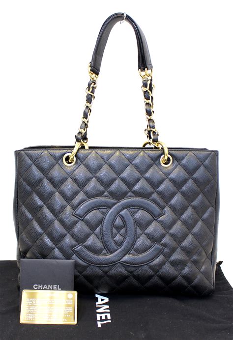 chanel tote shopper bag